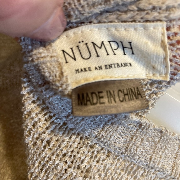 Anthropology Numph light knit geometric sweater - Picture 6 of 7